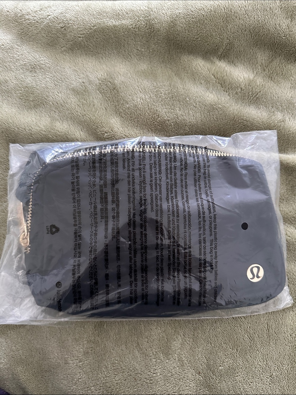 lululemon athletica  Black Pouch